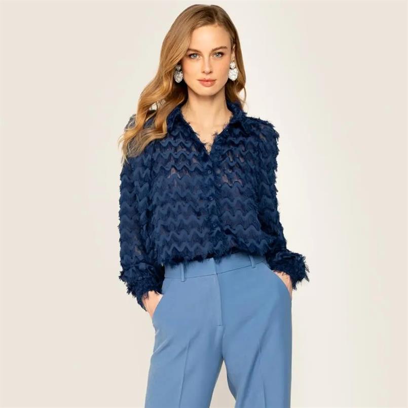 Freebird Kendall wv-hairy Donkerblauw