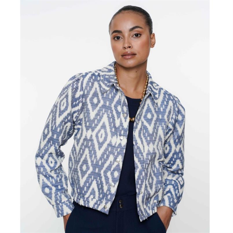 Geisha 55120-20 Blauw dessin