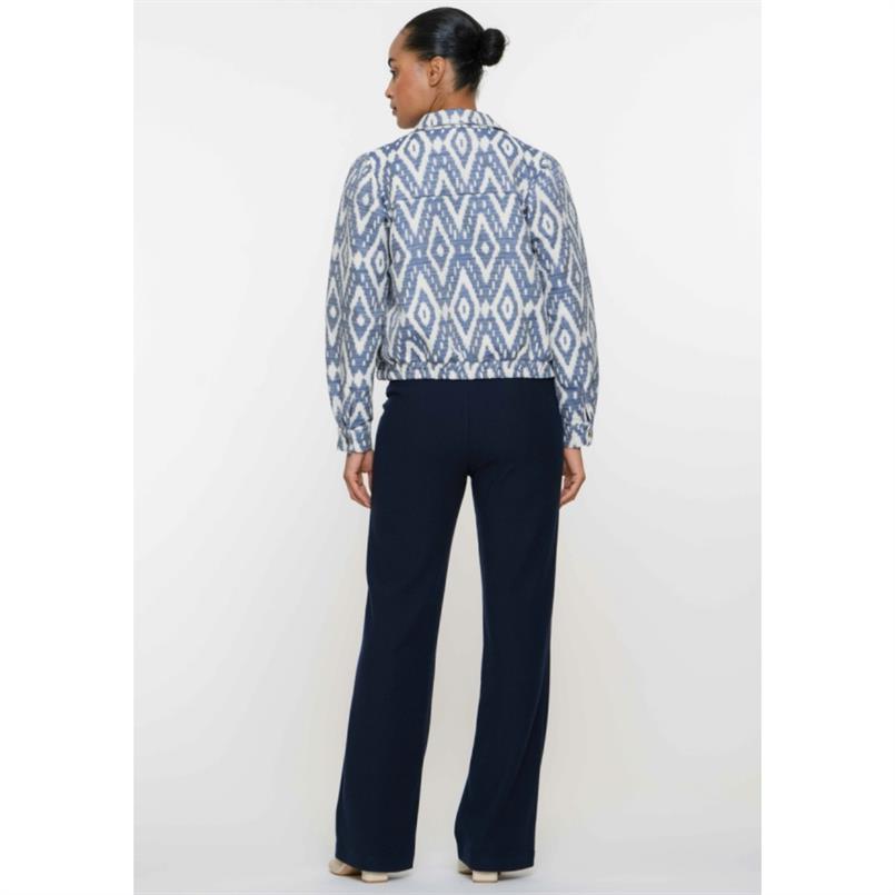 Geisha 55120-20 Blauw dessin