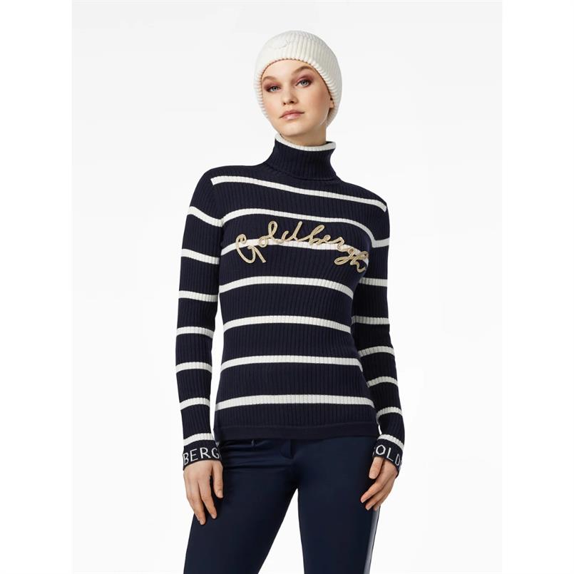 Goldbergh 0006 Blauw dessin