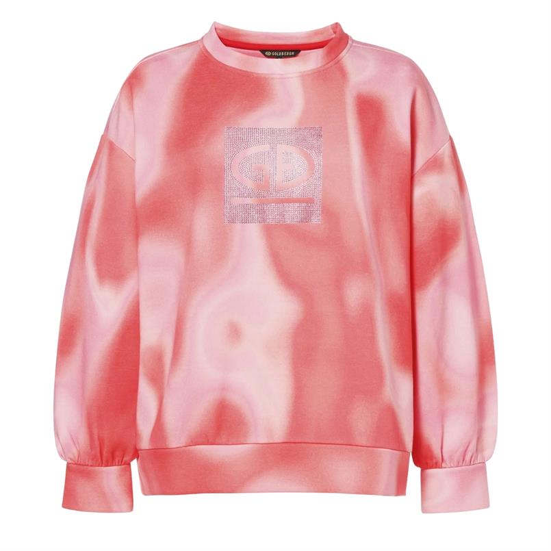 Goldbergh Cerise sweater 4743 Rood dessin