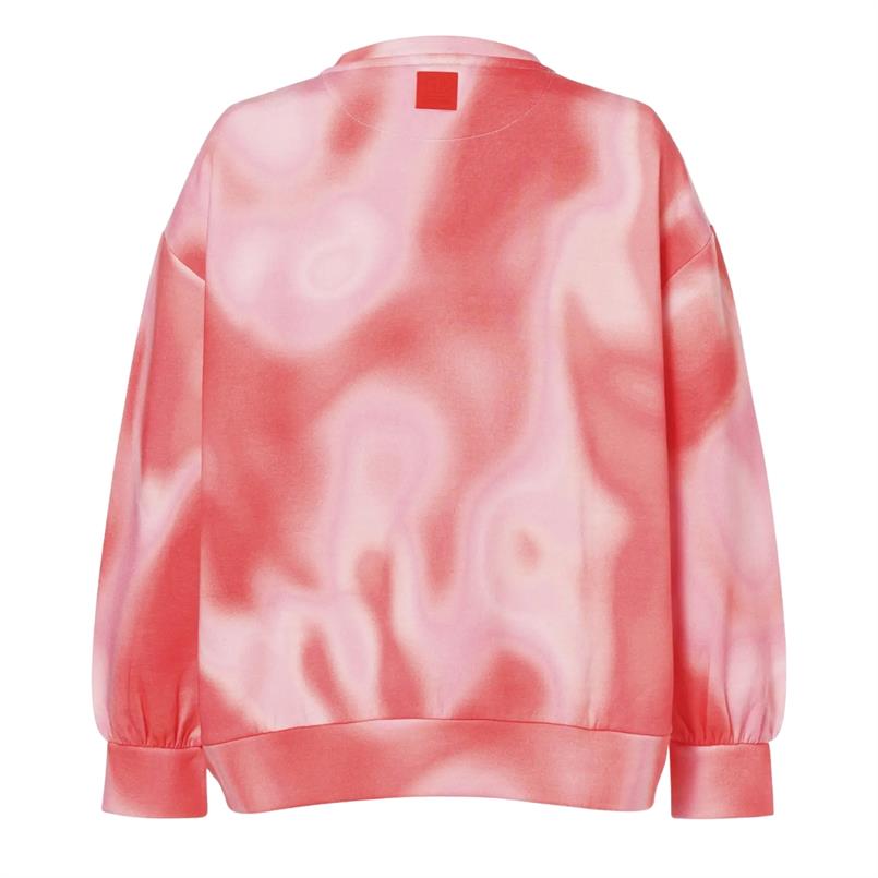 Goldbergh Cerise sweater 4743 Rood dessin