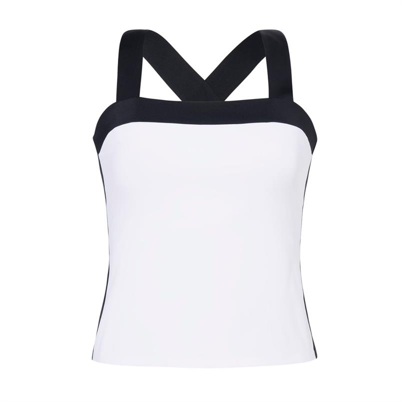 Goldbergh Marion tank with bra 9000 Zwart