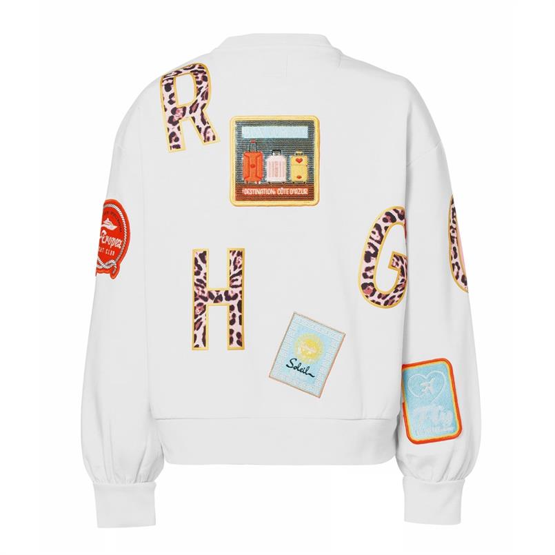 Goldbergh Piscine sweater 8000 Wit