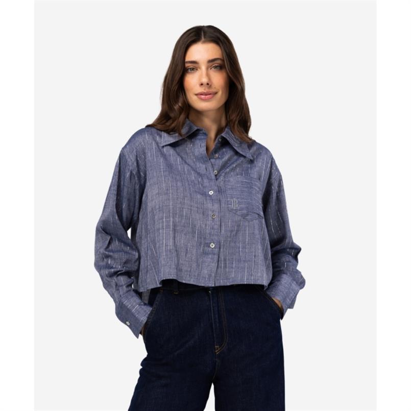Ibana Bilou sapphire stripe Donkerblauw