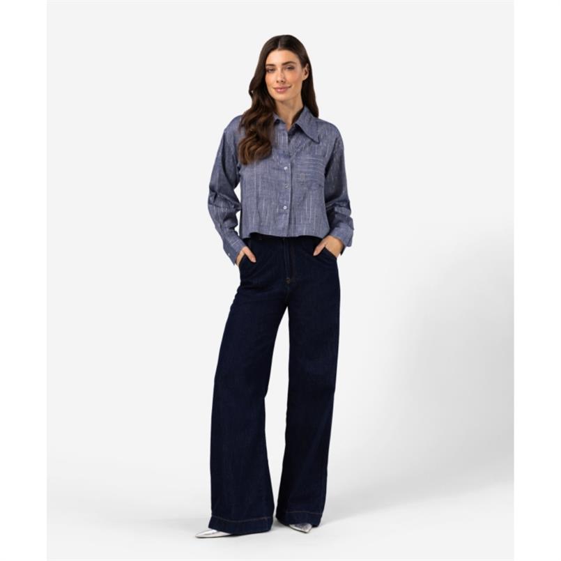Ibana Bilou sapphire stripe Donkerblauw
