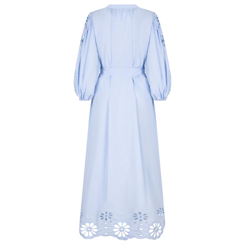 Ibana Diviana long blu tenue Lichtblauw