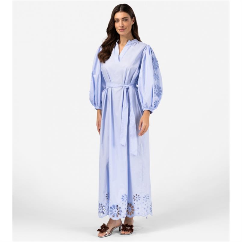 Ibana Diviana long blu tenue Lichtblauw