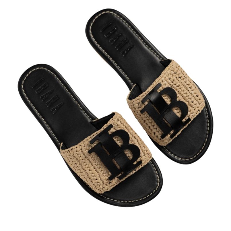 Ibana Icon sandal black Zwart