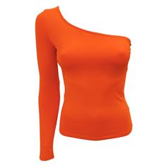 Irma One Sholder Oranje Oranje