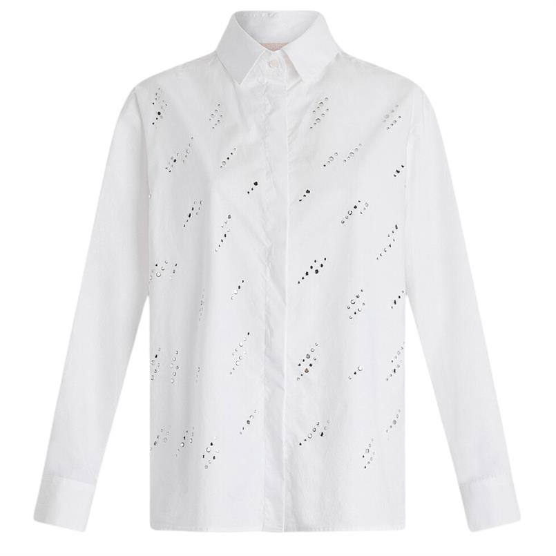 Liu jo Blouse studs Wit
