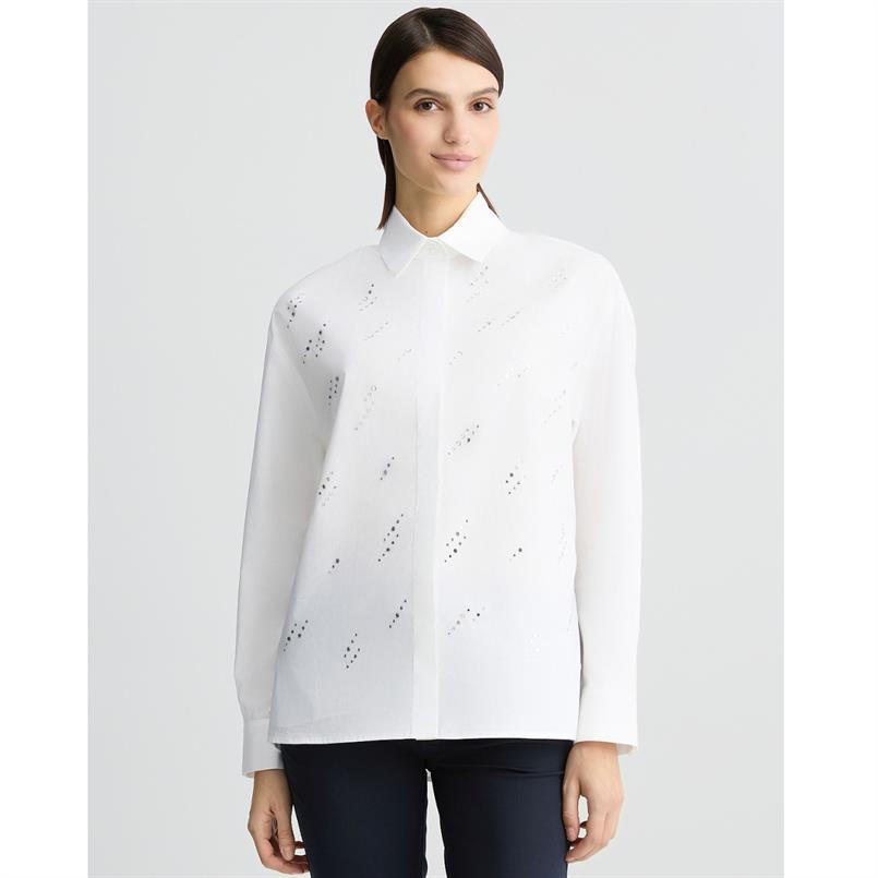 Liu jo Blouse studs Wit