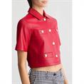 Liu jo Liu Jo cropped jasje rood X0644 Rood