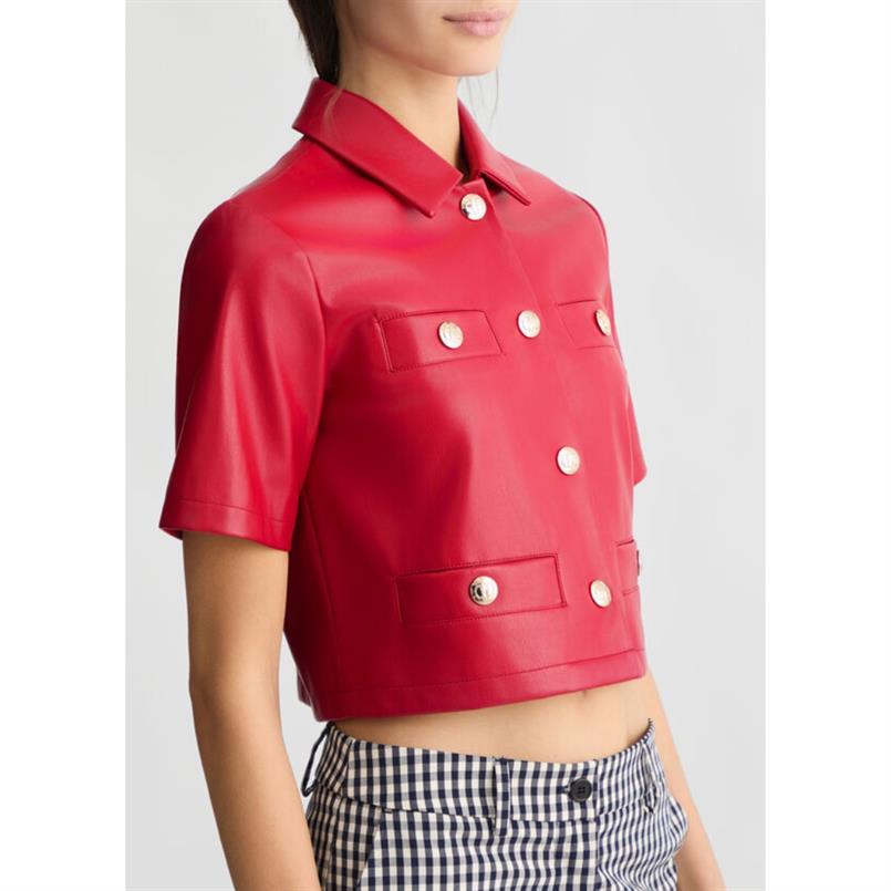 Liu jo Liu Jo cropped jasje rood X0644 Rood