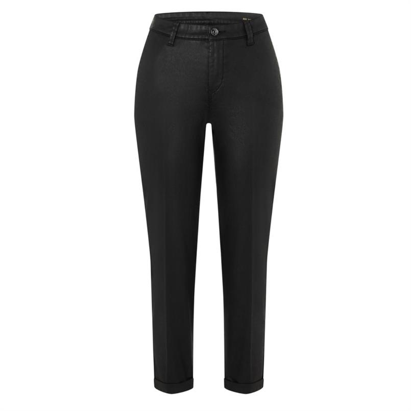 Mac Chino turn up 3075-00` Zwart