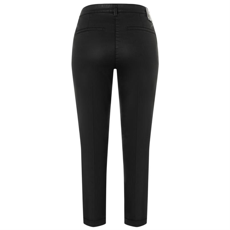 Mac Chino turn up 3075-00` Zwart