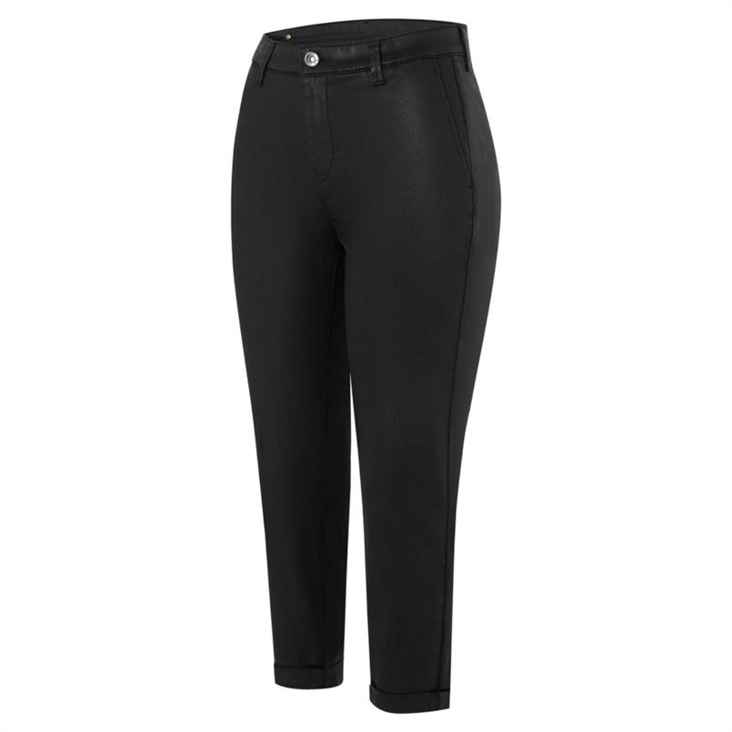 Mac Chino turn up 3075-00` Zwart