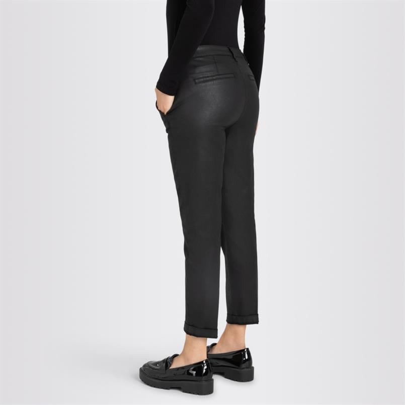 Mac Chino turn up 3075-00` Zwart