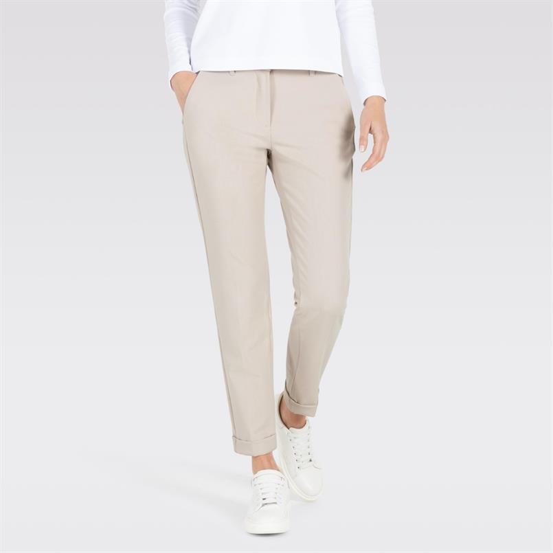 Mac Chino turn up 3414-00 Creme