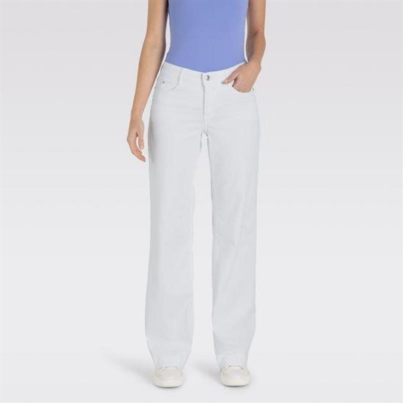 Mac D010 white denim Wit