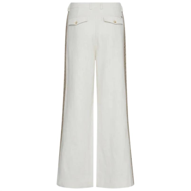 Mos Mosh Beata ramie pant 180 Ecru