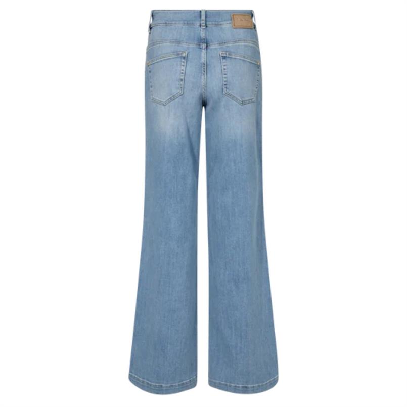 Mos Mosh Colette grendel jeans 406 Lichtblauw