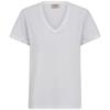 Mos Mosh Dala v-ss basic tee 101 Wit
