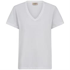 Mos Mosh Dala v-ss basic tee 101 Wit