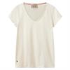 Mos Mosh Dala v-ss basic tee 180 Ecru