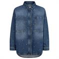 Mos Mosh Emme marine shirt 493 Blauw