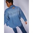 Mos Mosh Emme marine shirt 493 Blauw