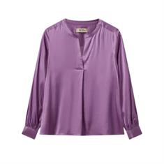 Mos Mosh Enfa satin blouse 257 Paars