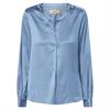 Mos Mosh Enfa satin blouse 765 Blauw
