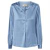 Mos mosh Enfa satin blouse 765 Blauw