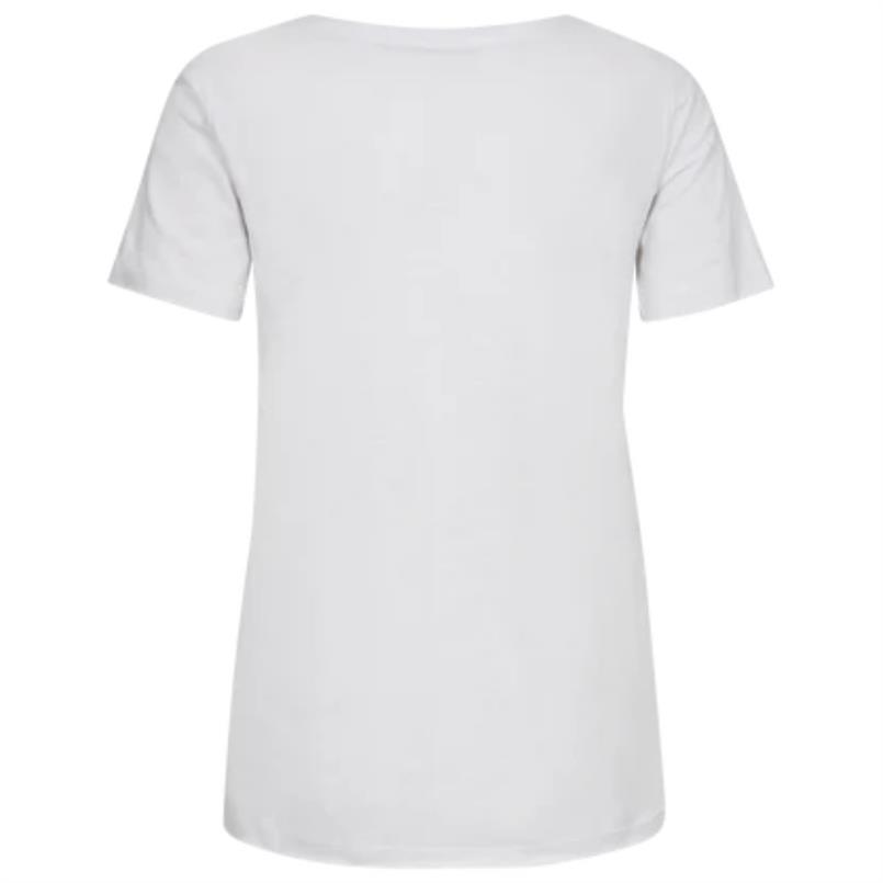 Mos Mosh Gethi deco tee 101 Wit