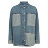 Mos Mosh Lydia block shirt 493 Blauw