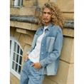 Mos Mosh Lydia block shirt 493 Blauw
