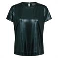 Mos Mosh Nivola o-neck metallic tee 568 Donkergroen
