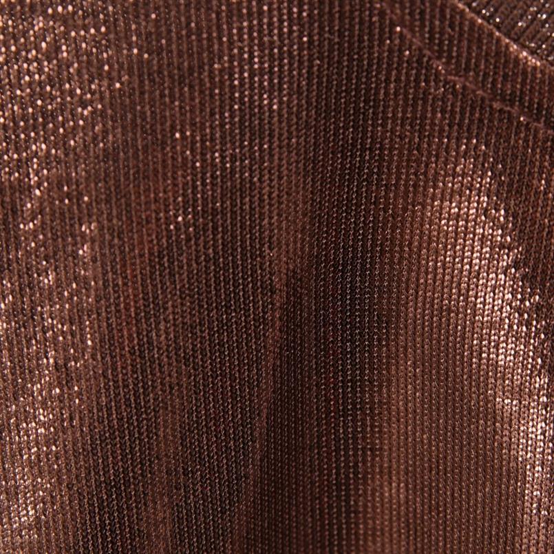 Mos Mosh Nivola o-neck metallic tee 910 Terra