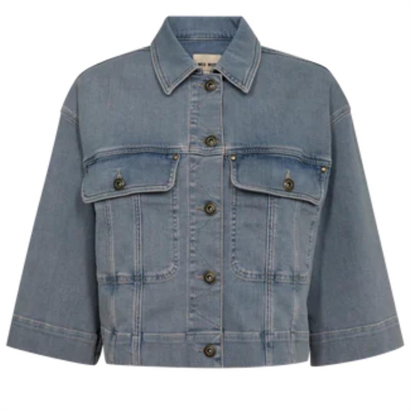 Mos Mosh Pen ice rivet jacket 417 Blauw