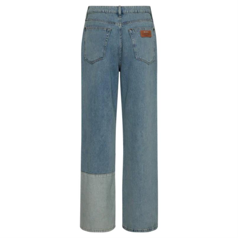 Mos Mosh Relee block jeans 493 Blauw