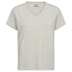 Mos Mosh Sienna v-ss tee 180 Grijs