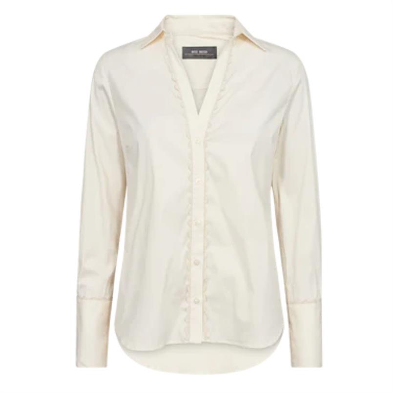 Mos Mosh Sybel wave shirt 180 Ecru