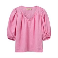 Mos mosh Taissa linen blouse 258 Roze