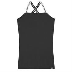 Nik &amp; Nik Girls N&amp;n spaghetti top 9000 Zwart