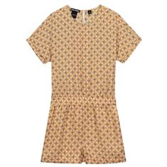 Nik &amp; Nik Girls Nora logo jumpsuit 2704 Zand