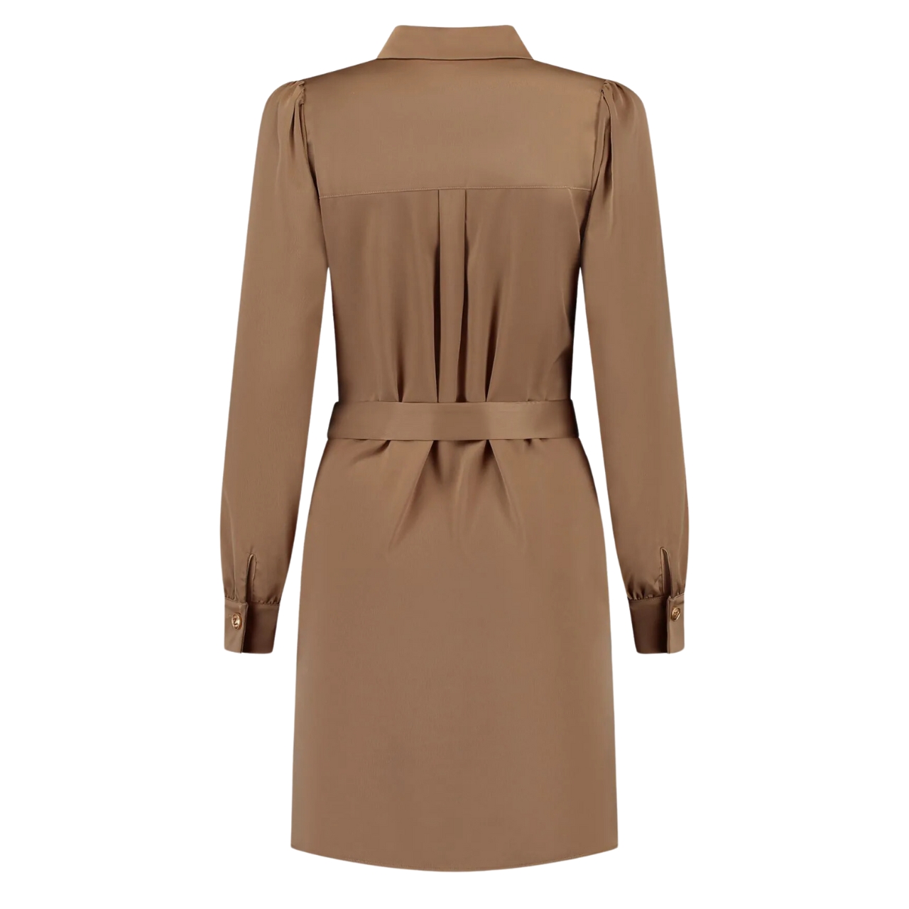 Nikkie jurk bruin best sale