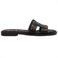 Oh My Sandal Vaqueta negro Zwart