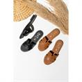 Oh My Sandal Vaqueta roble Bruin
