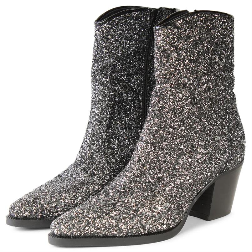 Roberto d&#39;Angelo Glitter planet 22 cf Zwart